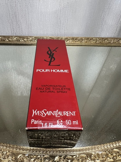 Yves Saint Laurent Pour Homme Yves Saint Laurent edt 50 ml. Vintage 1971 original. Sealed bottle
