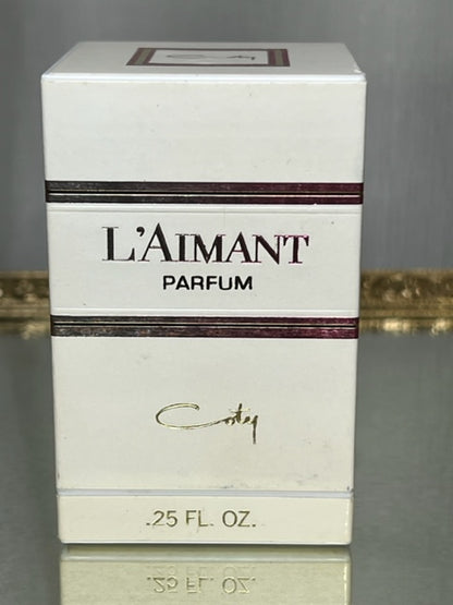 L’Aimant Coty parfum pur 7,5 ml. Vintage 1970. Flacon scellé