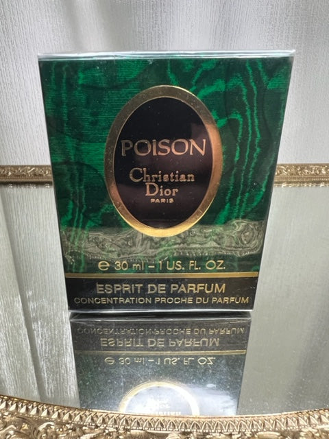 Poison Dior esprit de parfum 30 ml. Rare, vintage 1990. Scellé