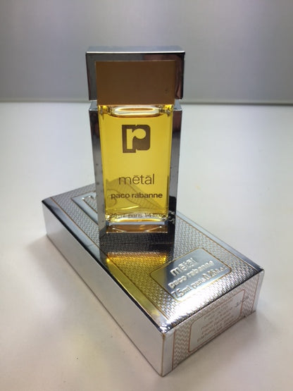 Metal Paco Rabanne pure parfum 7,5 ml. Rare vintage first 