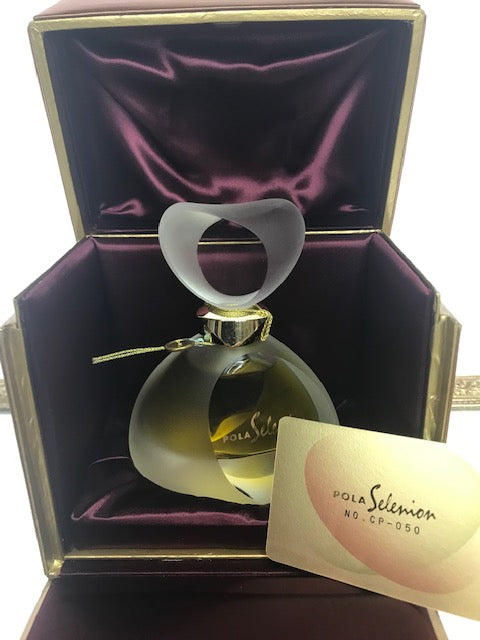 Selenion Pola pure parfum 30 ml. Rare original 1989. Scellé. Certificat et numéro.