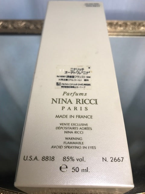 Nina 1987 Nina Ricci edt 50 ml. Rare, vintage 1990.