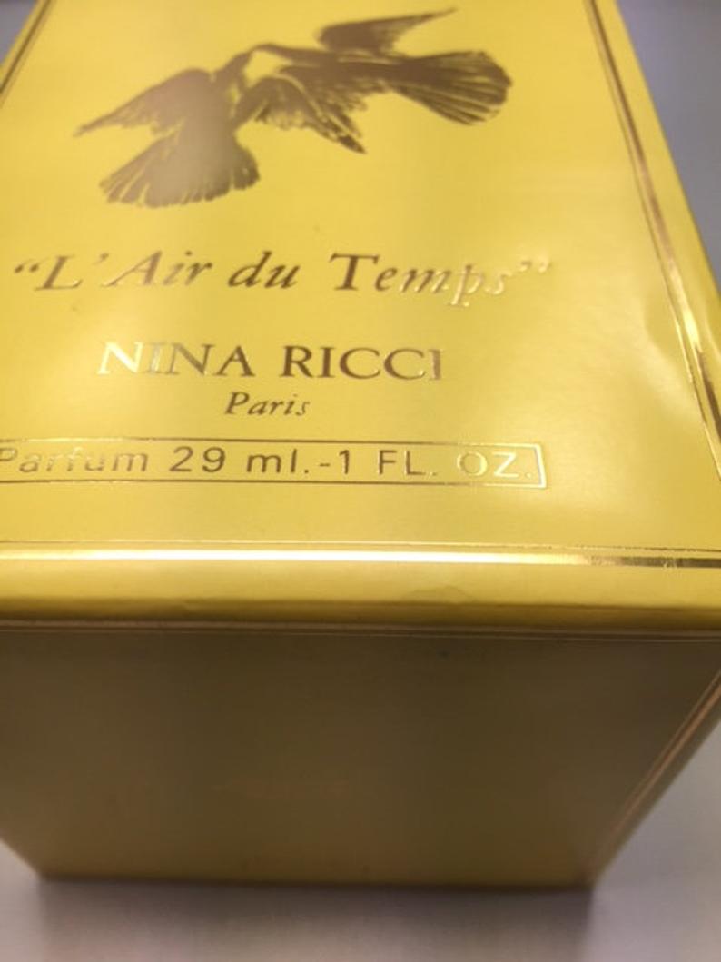 L’air du temps Nina Ricci pure parfum 29 ml. Scellé. Vintage rare 1970