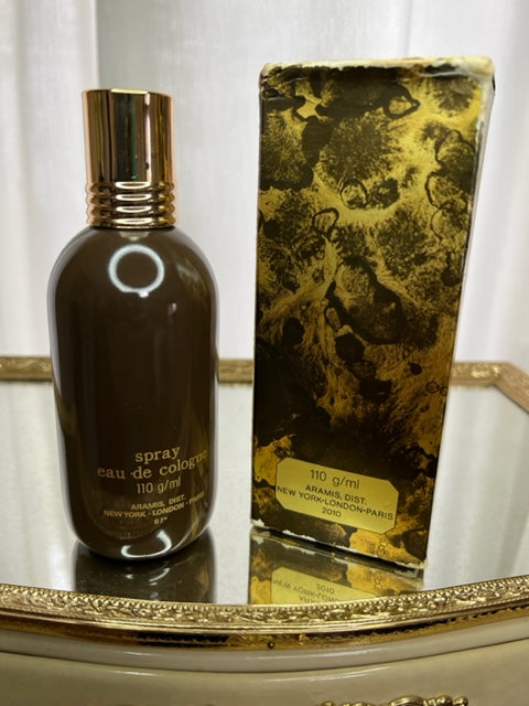 Aramis edc 110 g. Rare, vintage, black bottle. Sealed bottle