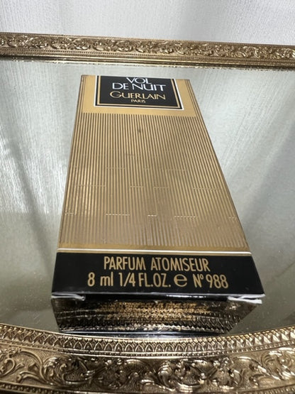 Guerlain Vol de Nuit extrait de parfum 8 ml. Vintage 1980. Scellé