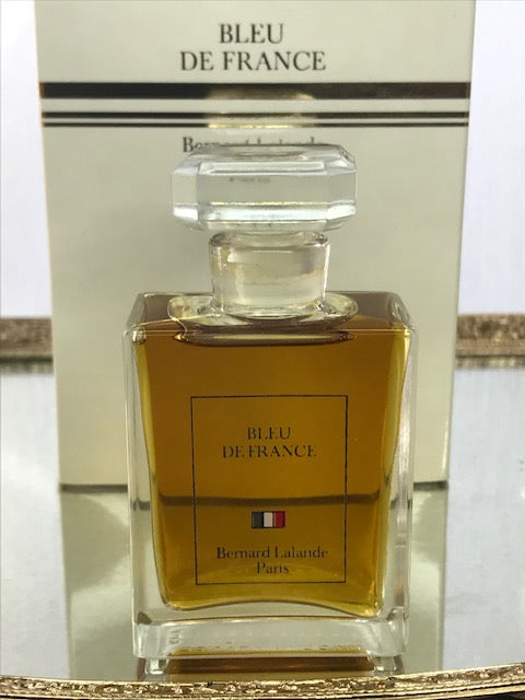 Bleu de France Bernard Lalande pur parfum 30 ml. Flacon en cristal.