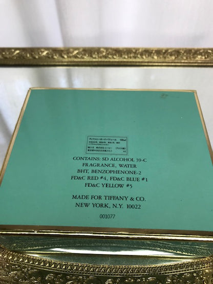 Tiffany Tiffany edp 100 ml. Rare, vintage 1987 original edition.