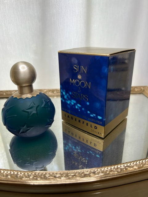 Sun Moon Stars Karl Lagerfeld edt 50 ml. Rare, vintage, première édition. Scellé