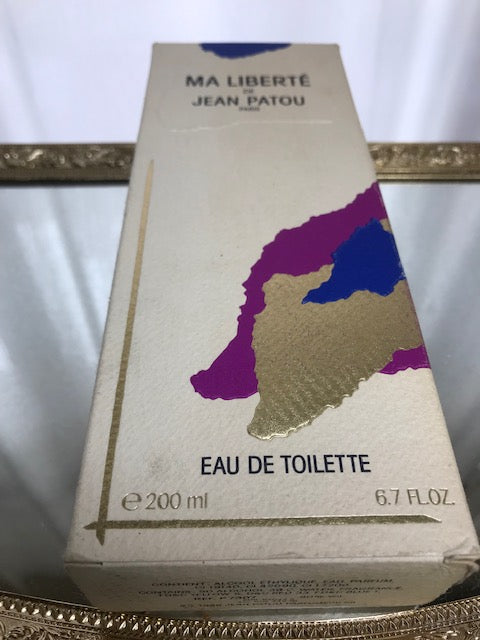 Ma Liberté Jean Patou EDT 200 ml. Vintage, première édition.