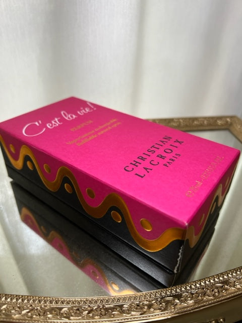 C'est La Vie Christian Lacroix pur parfum 7,5 ml. Édition originale vintage 1990