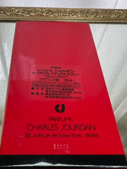 L’Insolent Charles Jourdan edt 30 ml. Rare, vintage.