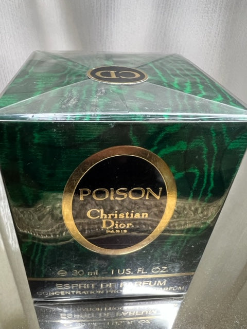 Poison Dior esprit de parfum 30 ml. Rare, vintage 1990. Scellé