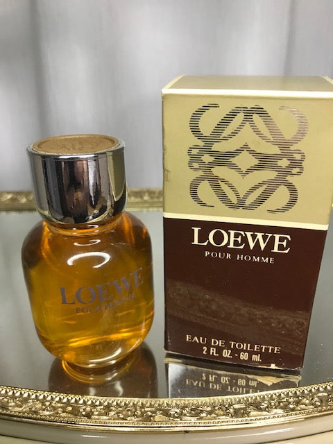 Loewe Pour Homme edt 60 ml. Rare, vintage first edition.