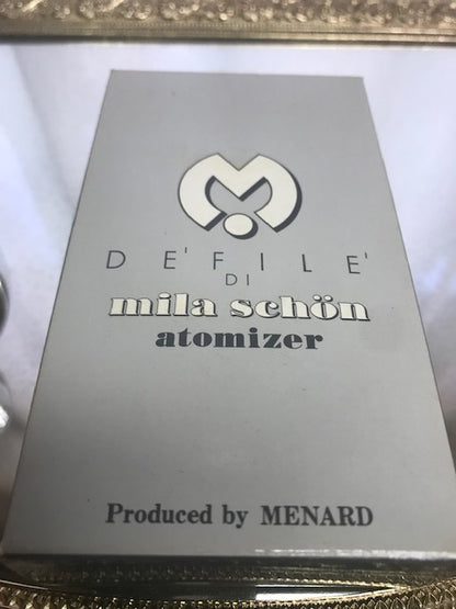 Defile di Mila Schon edt 60 ml. Rare vintage. Box without. Gift - Mila Schon Defile atomaizer.