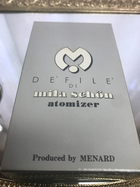 Defile di Mila Schon edt 60 ml. Rare vintage. Box without. Gift - Mila Schon Defile atomaizer.