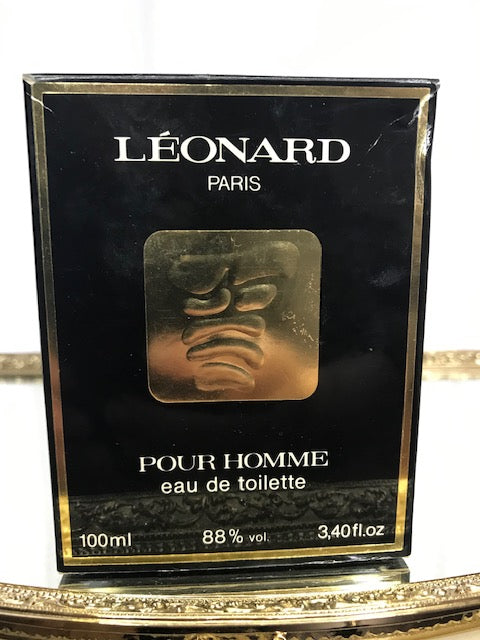 Leonard Pour Homme eau de toilette 100 ml. Original années 1980. Scellé