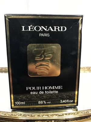 Leonard Pour Homme eau de toilette 100 ml. Original 1980s. Sealed