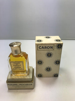 Fleur de Rocaille Caron extrait 7 ml Rare vintage 1960s. 