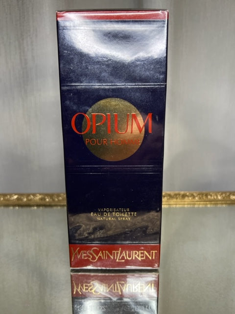 Opium Pour Homme edt 100 ml. Vintage 1995 original edition. Sealed