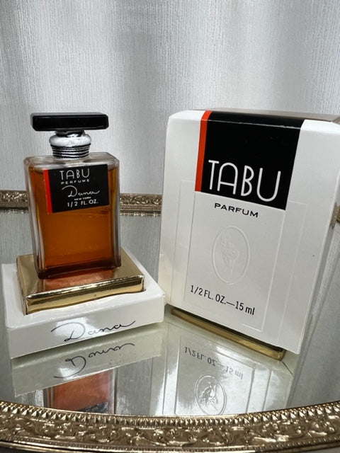 Dana Tabu pure parfum 15 ml. Rare, vintage 1970. Sealed