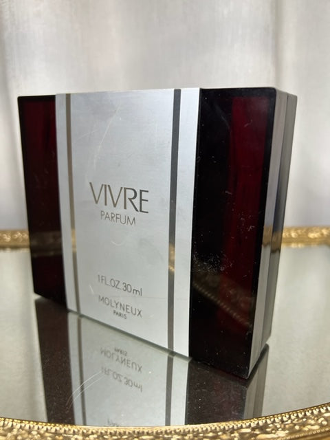 Vivre Molyneux pure parfum 30 ml. Vintage 1980 edition. Sealed.