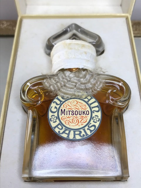 Mitsouko Guerlain extrait 1 oz Extrêmement rare édition 1960 Scellé Superbe condition
