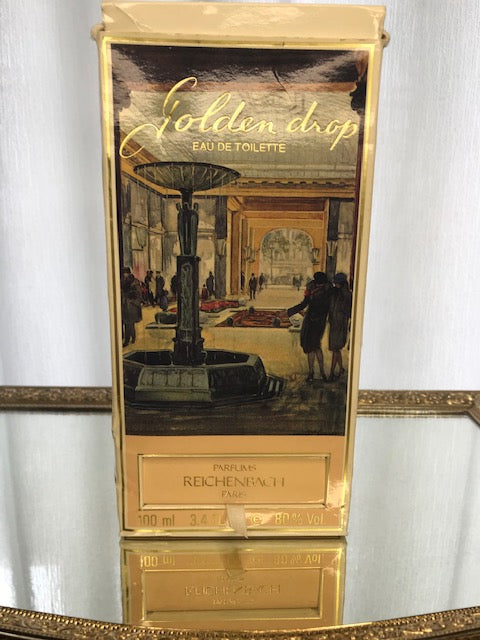 Golden Drop Reichenbach edt 100 ml + pure parfum. Rare vintage 1980.