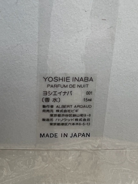 Yoshie Inaba Parfum de Nuit pure parfum 15 ml. Vintage. Sealed