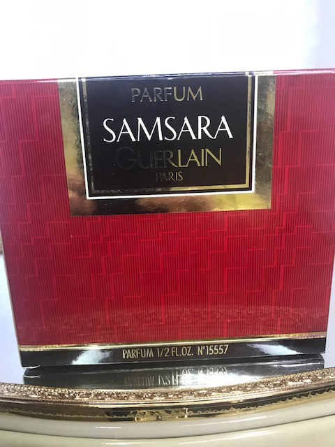 Samsara Guerlain extrait de parfum 15 ml. Rare, première édition originale. Flacon scellé.