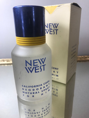New West Aramis California Cool deodorant 100 ml. Rare, vintage. Box without