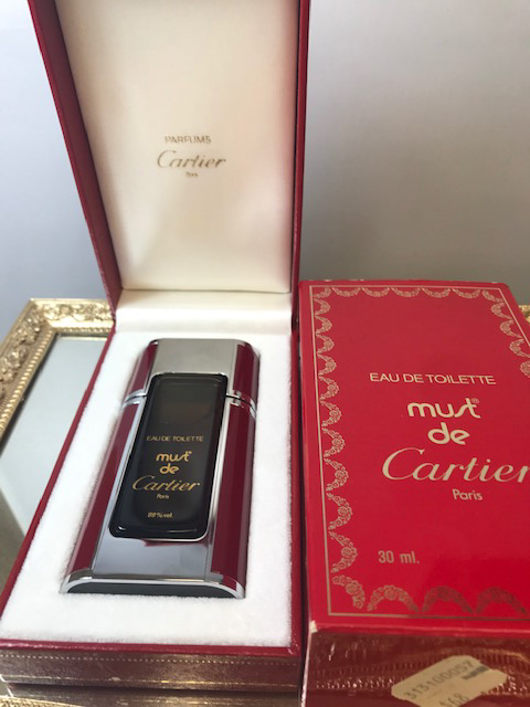 Must de Cartier edt 30 ml. Raro, prima edizione vintage. Sigillato