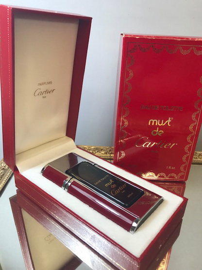 Must de Cartier edt 30 ml. Raro, prima edizione vintage. Sigillato