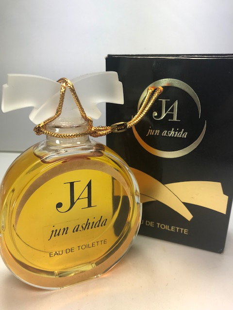 Jun Ashida JA eau de toilette 100 ml. Rare, vintage. Sealed