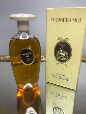 Toujours Moi Corday edt 60 ml. Rare vintage 1960s
