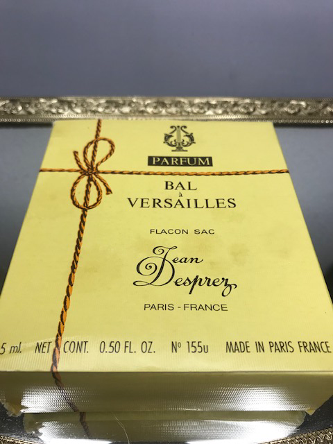 Bal a Versailles Jean Desprez pure parfum 15 ml. Rare, vintage 1970s. Sealed