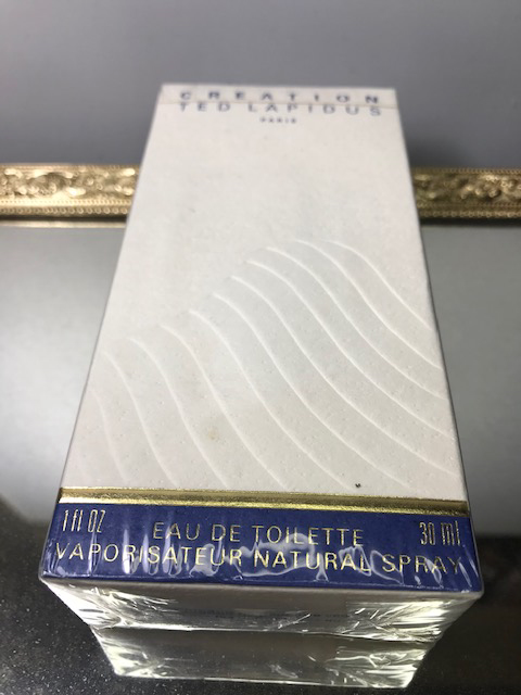 Ted Lapidus Creation edt 30 ml. Rare, première édition originale. Scellé