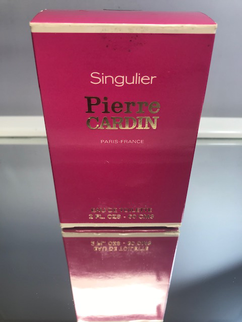Singulier Pierre Cardin edt 60 ml. Rare, vintage années 70. Scellé