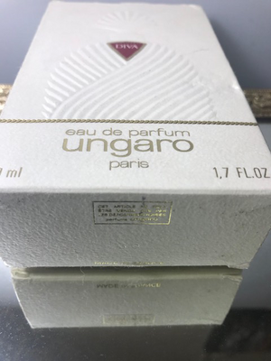 Diva Ungaro edp 50 ml. Rare, vintage, original first edition 1983. Sealed bottle