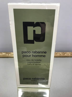 Paco Rabanne Pour Homme Paco Rabanne Edt 90 ml. Rare original 1973s