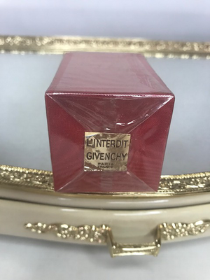 L’Interdit Givenchy pure parfum 7,5 ml. Rare, vintage 1960s. Sealed