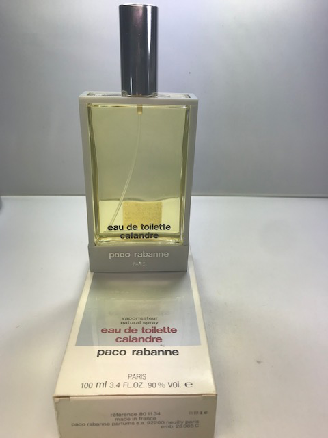 Calandre Paco Rabanne eau de toilette 100 ml. Rare, vintage. Sealed