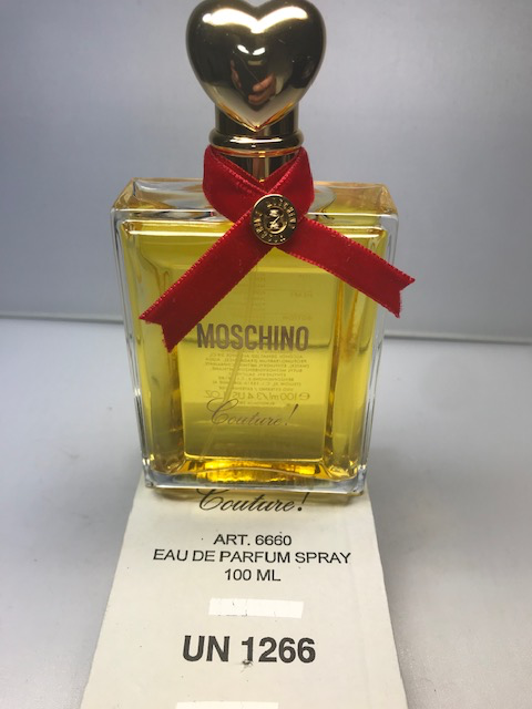 Couture! Moschino eau de parfum 100 ml. Rare, vintage first edition.