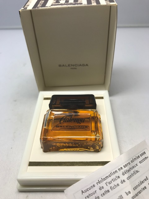 Cialenga Balenciaga pure parfum 7,5 ml. Rare, vintage. Sealed