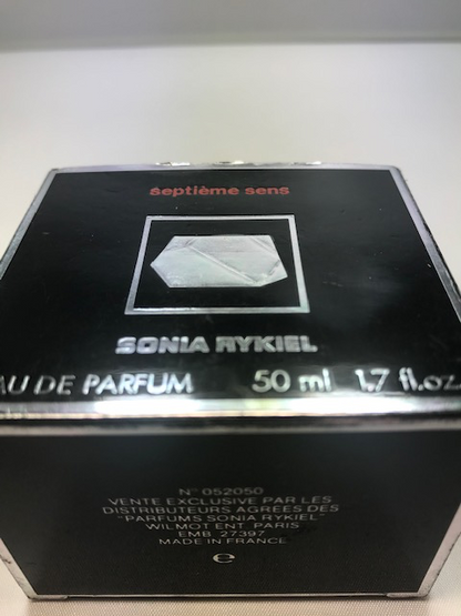 Septième Sens Sonia Rykiel eau de parfum 50 ml. Rare vintage