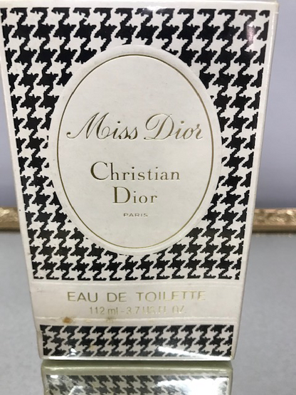 Miss Dior edt 112 ml. Rare, vintage original 1970. Sealed