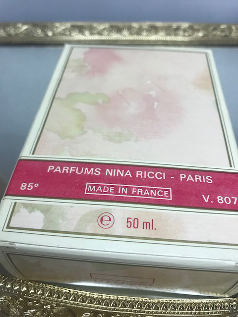 Eau de Fleur Nina Ricci edt 50 ml. Rare vintage 1970s